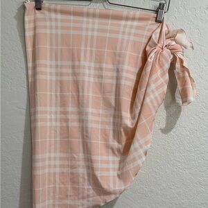 Burberry Pink Beach Bikini Cover Up